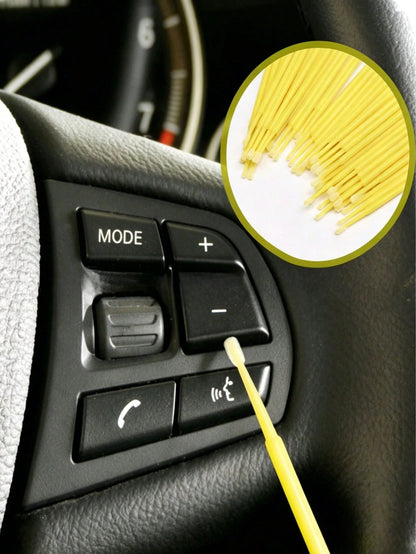 Car Detailing Brush, Air Vent Interior Cleaning Brush, Car Gap Cleaning Tool, 100pcs/Pack