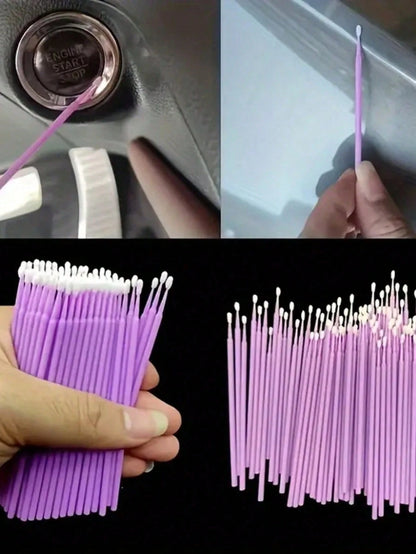 Car Detailing Brush, Air Vent Interior Cleaning Brush, Car Gap Cleaning Tool, 100pcs/Pack