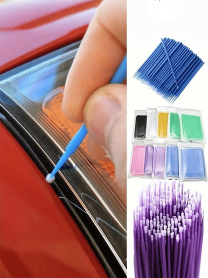 Car Detailing Brush, Air Vent Interior Cleaning Brush, Car Gap Cleaning Tool, 100pcs/Pack