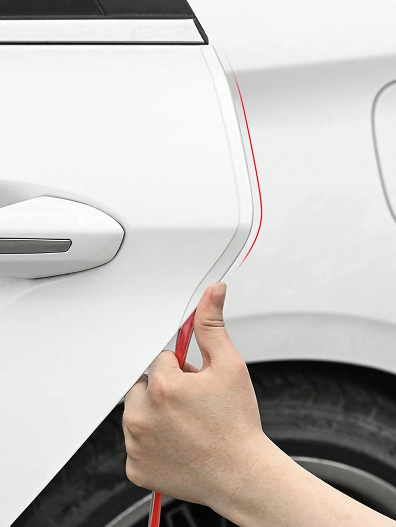 Car Door Edge Guards, Invisible Bumper Strips, Car Body Anti-Scratch Sealing Strips, Noise Insulation Decorative Strips, Suitable For Car Door Gaps Reinforcement, Great Gift For Men, Auto Accessories