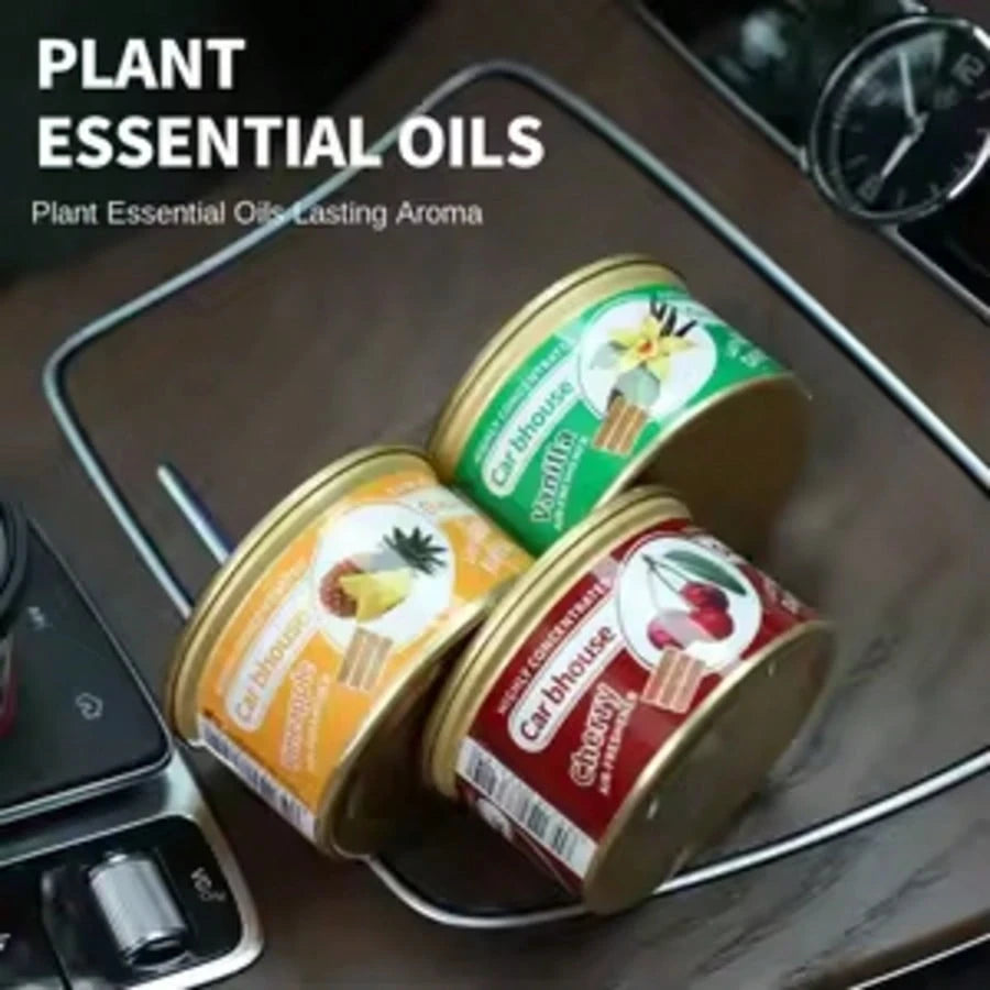 Car Fragrance Wooden Block Diffuser, Car Air Freshener, New Car Odor Eliminator, Fiber Air Freshener, Long-Lasting Woody Scent Fragrance Block, Sweet Fruity Scent Car Decor, Women's Car Accessory, Aes