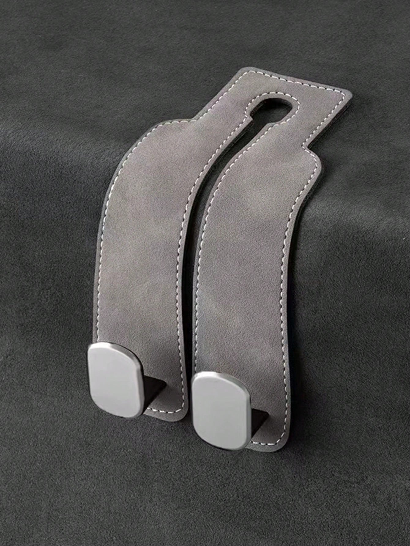 Car Hook, Car Seat Back Double Hook, Multifunctional Car Rear Seat Mobile Phone Holder