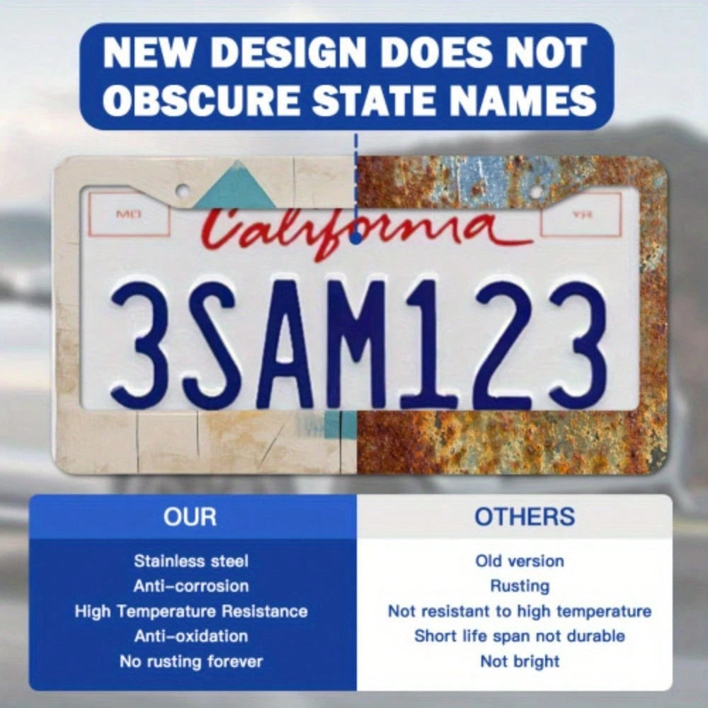 Car K, Christian Women's Mom License Plate Frame (Psalm 465, 1 Piece)