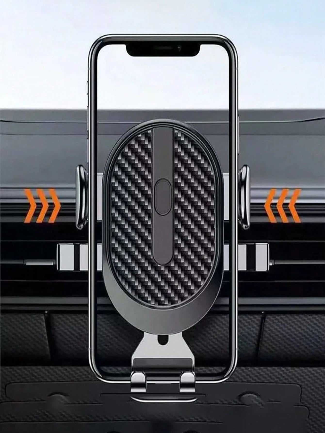 Car Phone Holder, Car-Specific Suction Cup Mount, Multi-Function Navigation Support Clip, Dashboard Phone Holder. Supports Telescopic Rotation And Auto-Locking Function, Ensures Navigation! Strong Adh