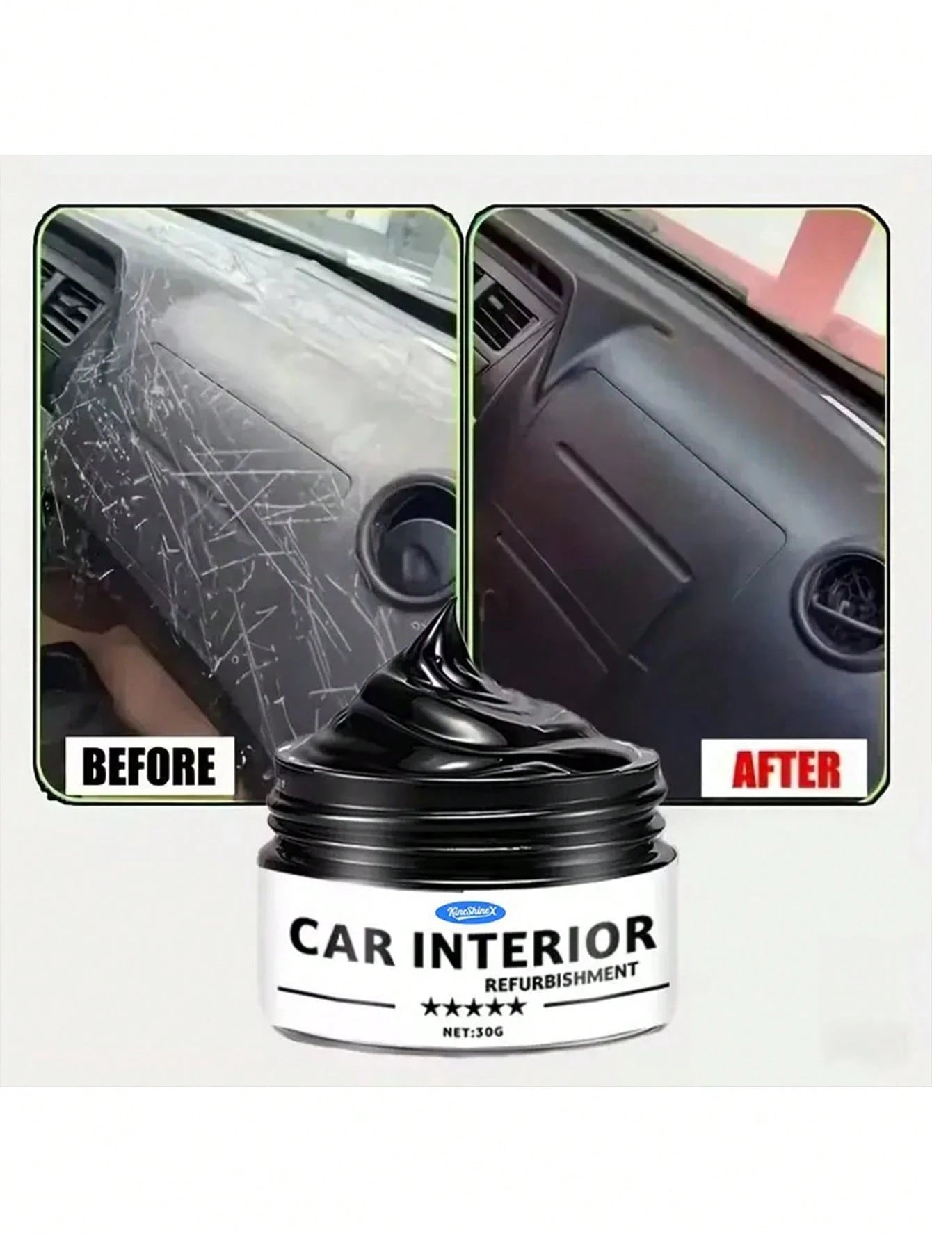 Car Repair Paste, Car Scratch Repair Paste, Car Interior Polishing Paste, Plastic Parts Scratch And Scuff Repair Paste, Car Care Paste, Tire Blackening Paste, Car Scratch Repair Paint, Car Parts