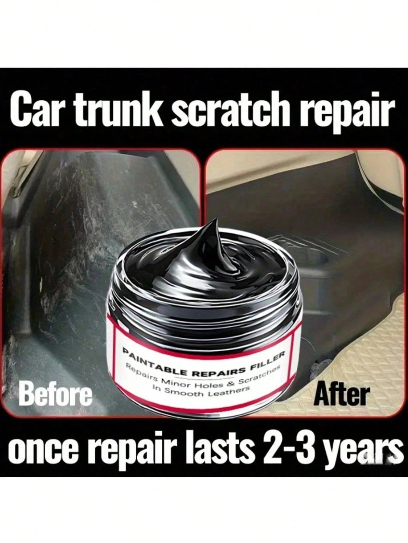 Car Repair Paste, Car Scratch Repair Paste, Car Interior Polishing Paste, Plastic Parts Scratch And Scuff Repair Paste, Car Care Paste, Tire Blackening Paste, Car Scratch Repair Paint, Car Parts