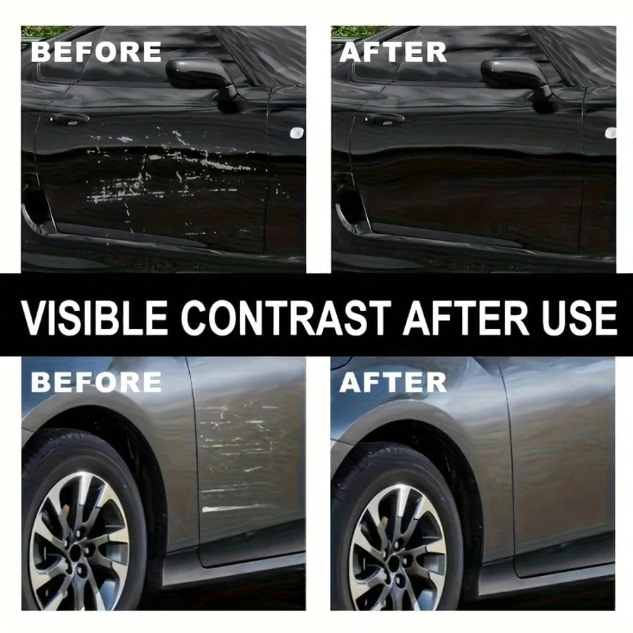 Car Scratch Wax And Swirl Remover Nano Shine Polish, Automotive Clay Scratch Repair Paste Kit- Compatible With Multiple Paint Colors For Vehicle Surface Restoration And Maintenance,Car Accessories