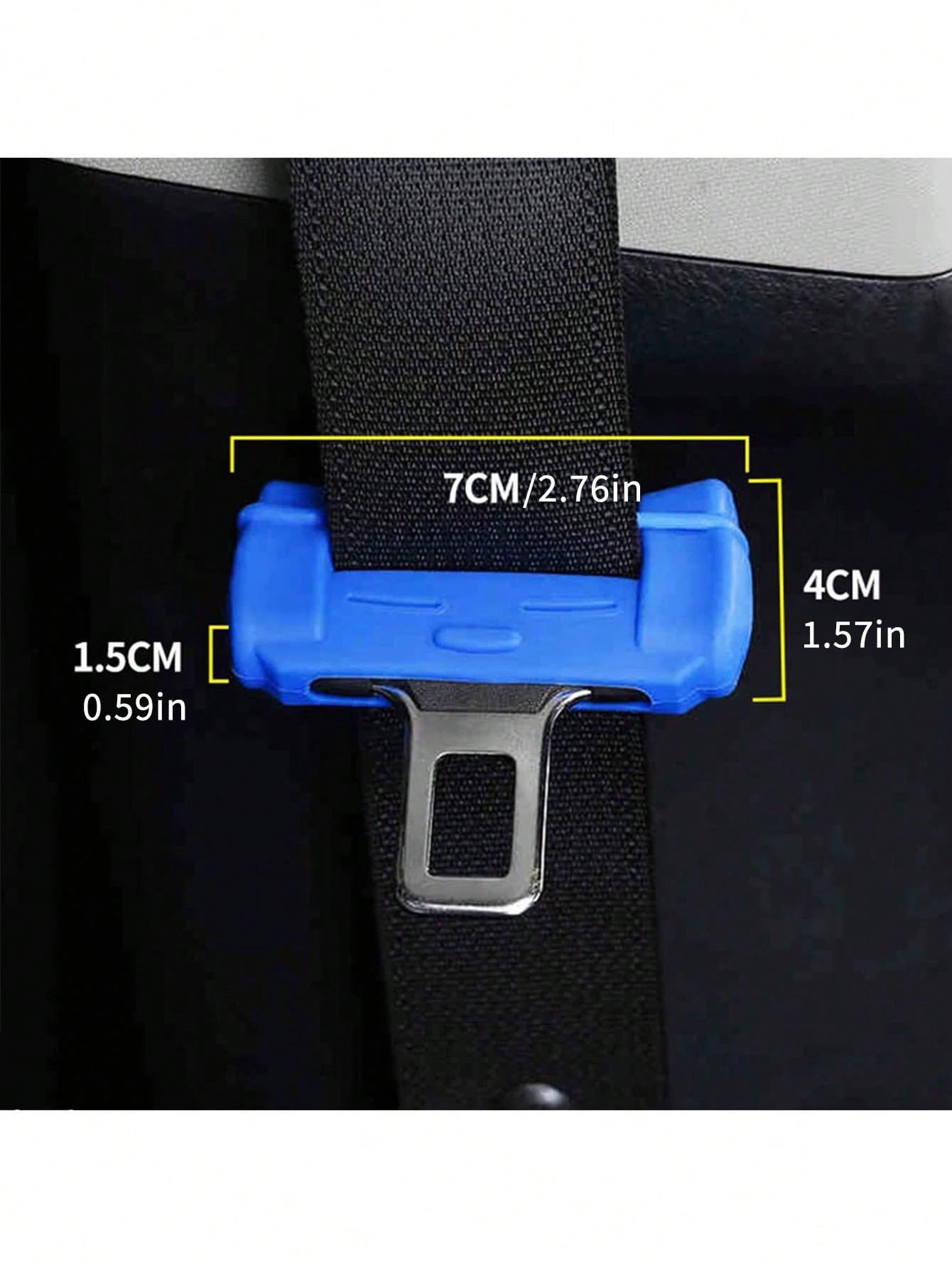 Car Seat Belt Buckle Protector, Car Seat Belt Lock Cover Anti-Scratch Silicone Car Seat Belt Buckle Protector, Car Interior Accessories, Car Accessories