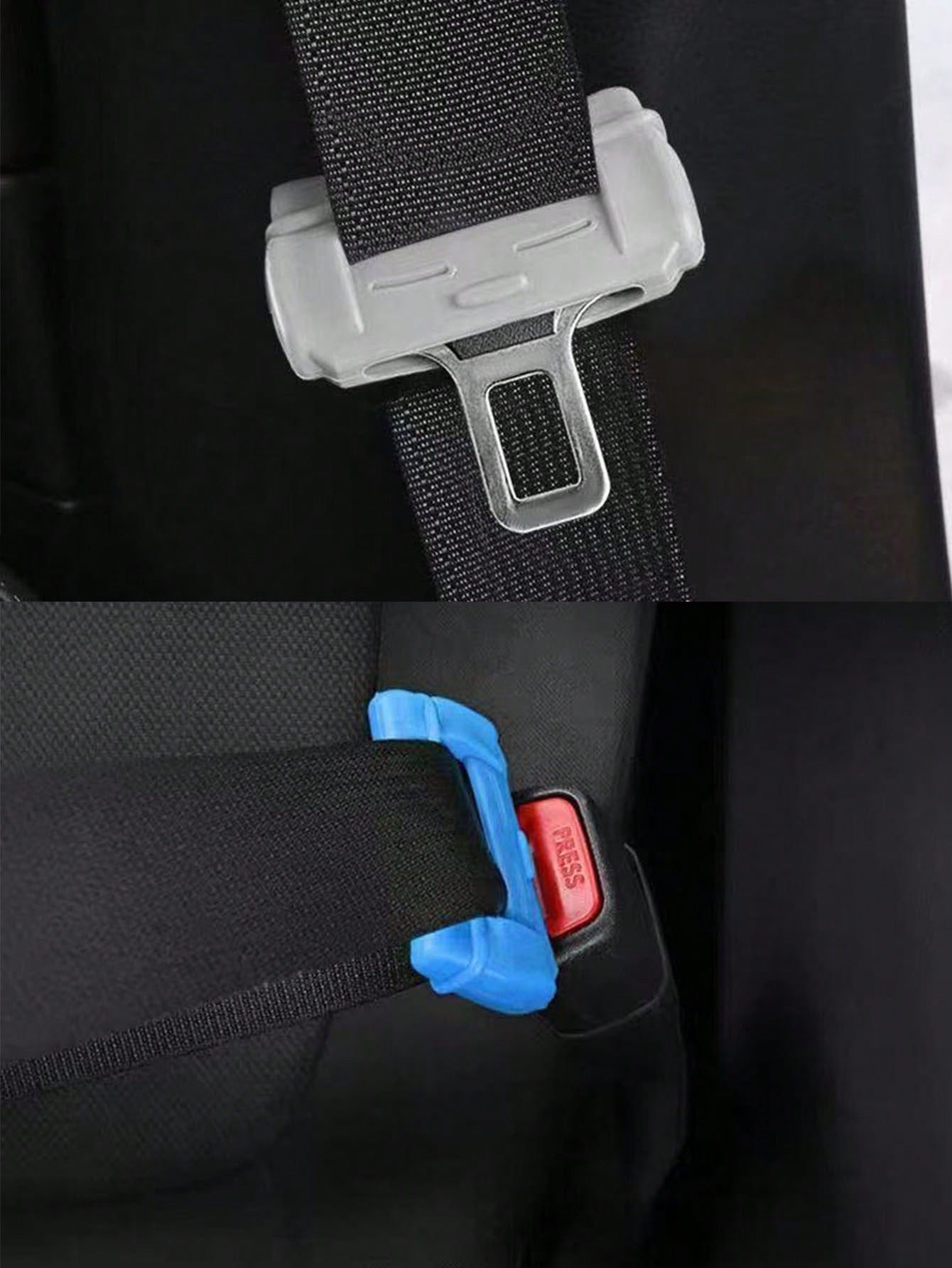 Car Seat Belt Buckle Protector, Car Seat Belt Lock Cover Anti-Scratch Silicone Car Seat Belt Buckle Protector, Car Interior Accessories, Car Accessories