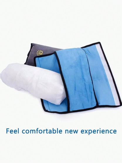 Car Seat Belt Shoulder Pad Plush Embroidered Sun Pattern Soft Protective Cover To Relieve Shoulder Pressure