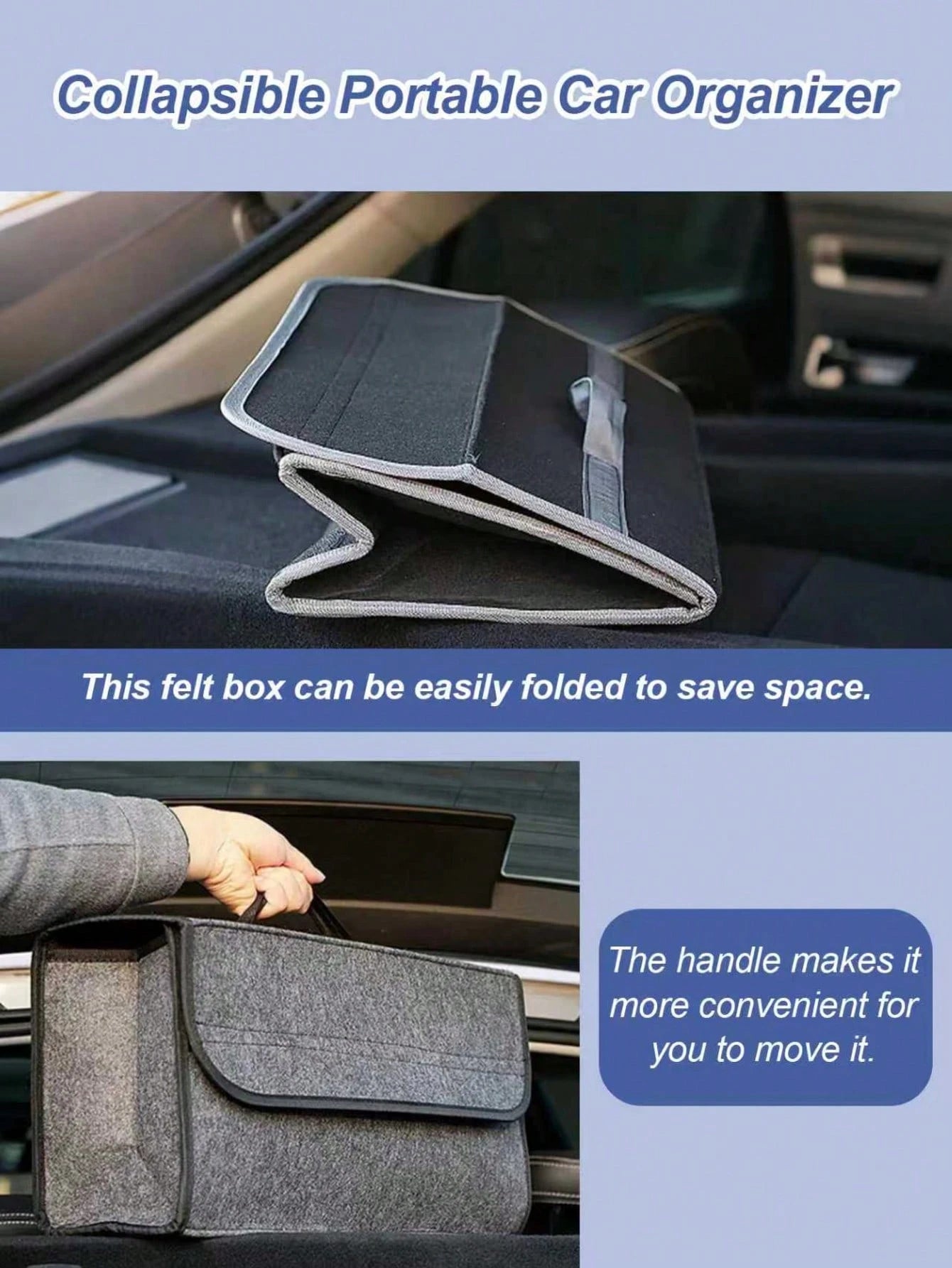 Car Trunk Organizer Box, Gift For Boyfriend