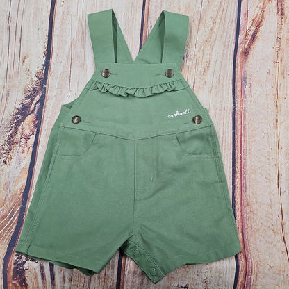 CARHARTT 2 PIECE GIRLS BIB SET