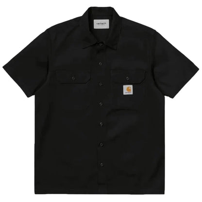 Carhartt Camicia Master Shirt S/S Black