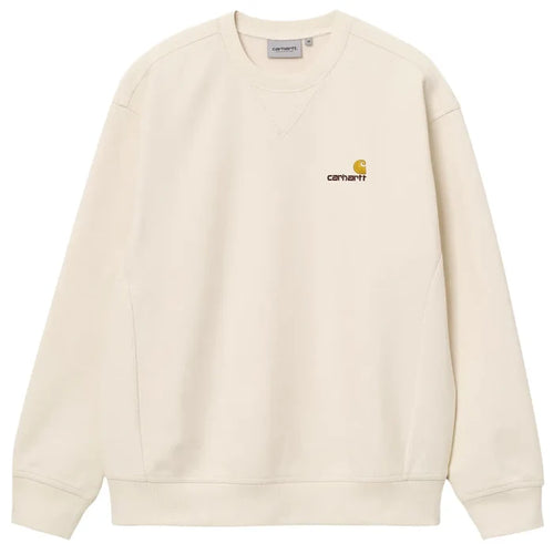 Carhartt Felpa Natural American Script Sweat