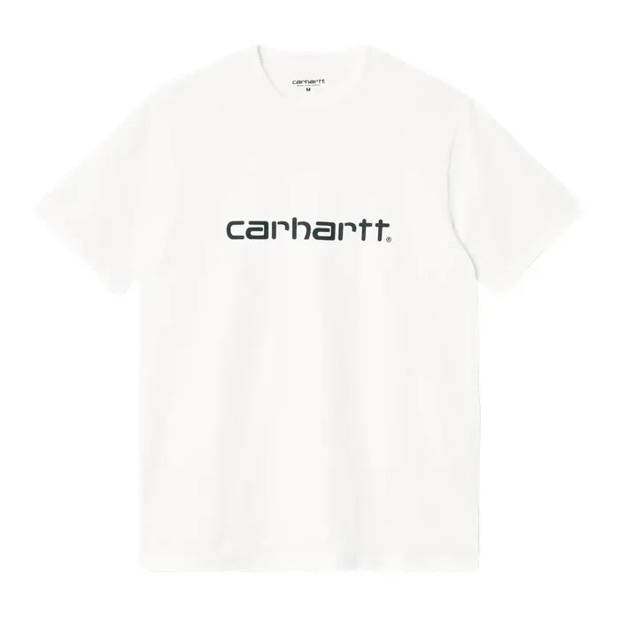 Carhartt Maglietta Bianca S/S Script