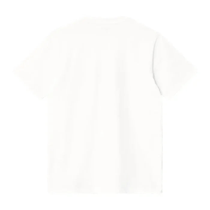 Carhartt Maglietta Bianca S/S Script