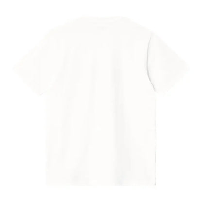 Carhartt Maglietta Bianca S/S Script