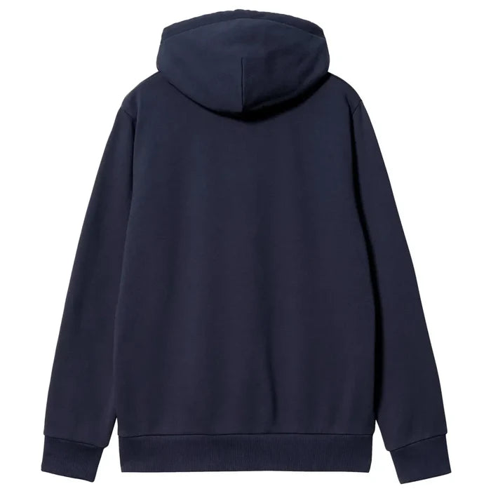 Carhartt wip hooded script blue