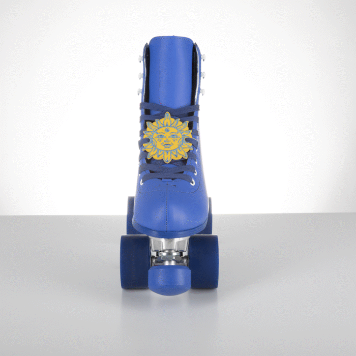 C7skates Celestial Sun Roller Skate Lace Charm Set of 2 in Sunshine Ray
