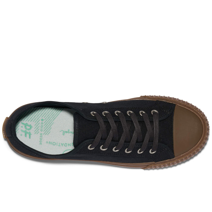 Center Low-Top Black/Gum