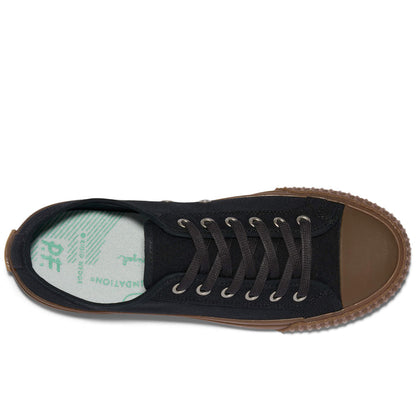 Center Low-Top Black/Gum
