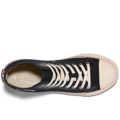 Center Slightly Choppy High-Top Black/Cream