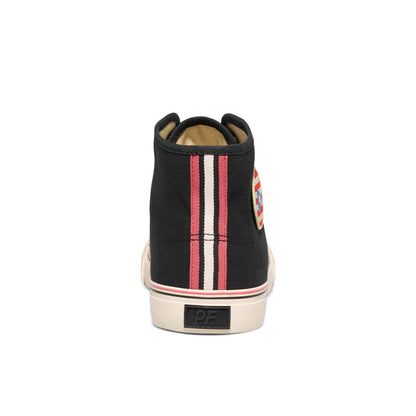 Center Slightly Choppy High-Top Black/Cream