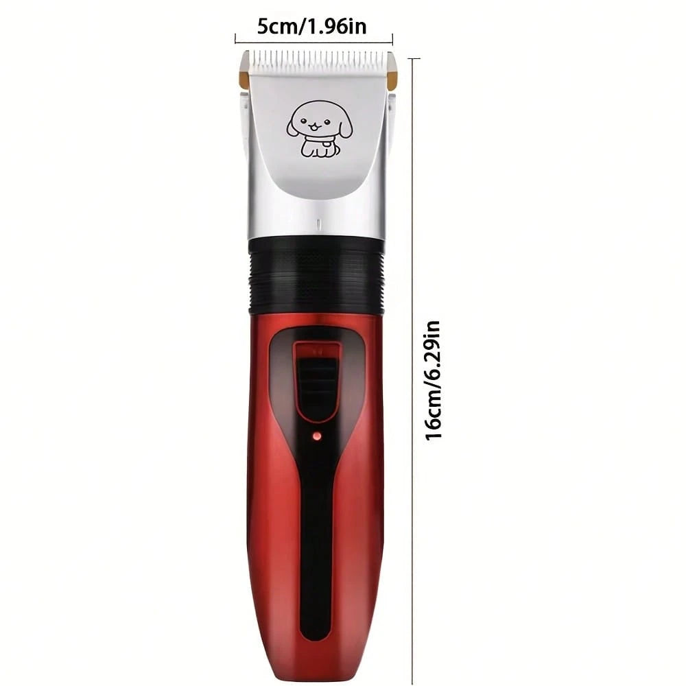CGECGE Electric Pet Grooming Kit For Dogs And Cats. Professional Dog Grooming Kit With Low-Voltage Operation, Quiet Operation, And A Gentle Trimming System. Suitable For Home Pet Grooming, And Ideal F