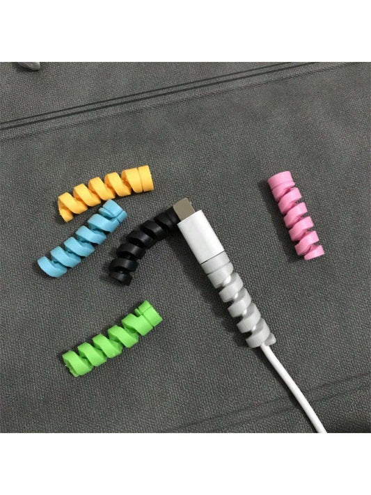 Charging Cable Organizer: 6pcs/Set+6pcs Gift Perfect Fit For All Phones, Computers And Chargers- Compatible With Android Cables! Cable Organizer
