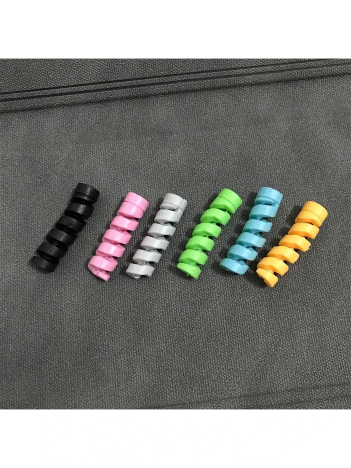 Charging Cable Organizer: 6pcs/Set+6pcs Gift Perfect Fit For All Phones, Computers And Chargers- Compatible With Android Cables! Cable Organizer