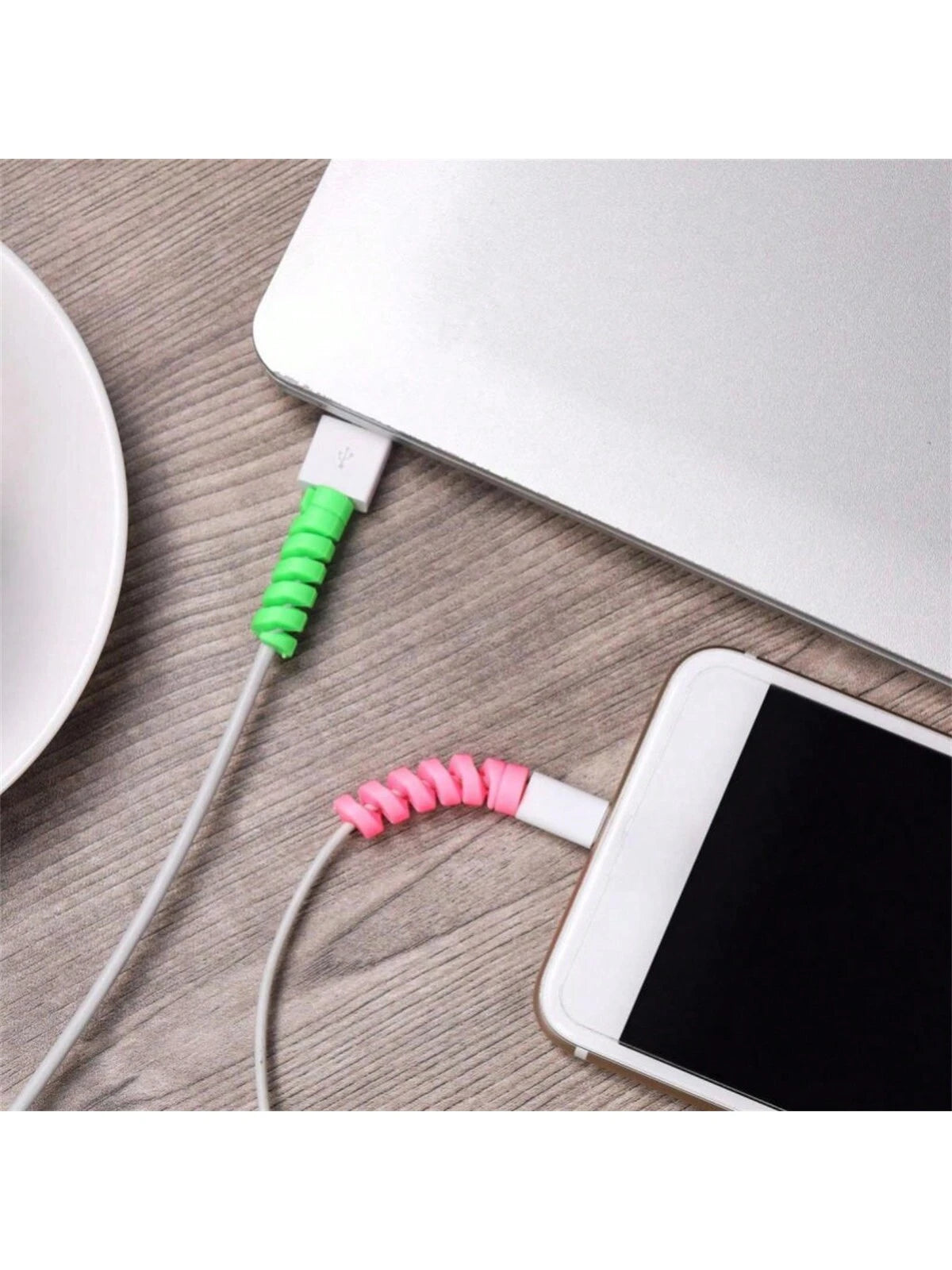 Charging Cable Organizer: 6pcs/Set+6pcs Gift Perfect Fit For All Phones, Computers And Chargers- Compatible With Android Cables! Cable Organizer