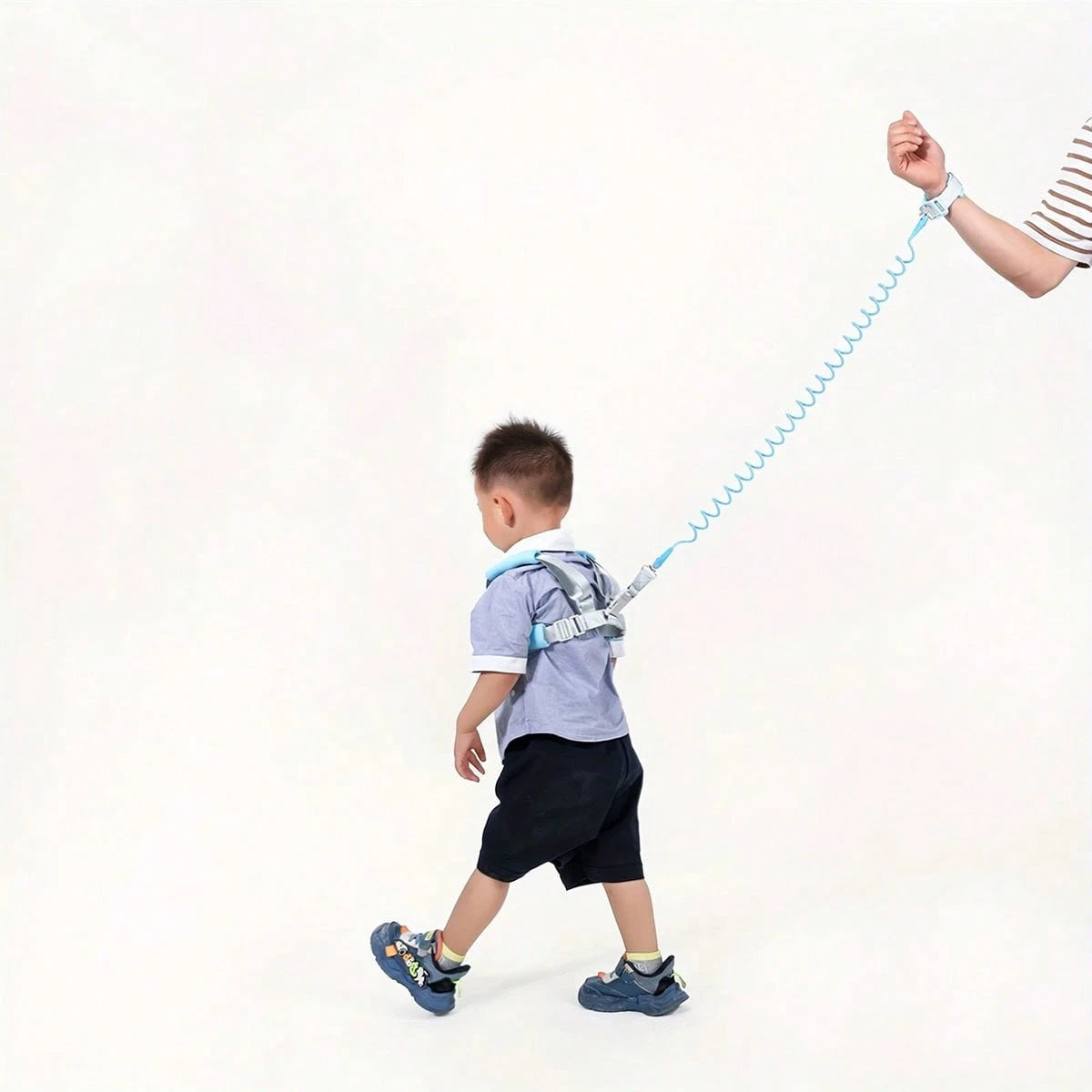 Children Anti-Lost Traction Rope, Suitable For Traveling With Kids; Baby Anti-Slip Rope And Anti-Slip Wristband Dual-Purpose Design; Multifunctional Traction Spring Rope