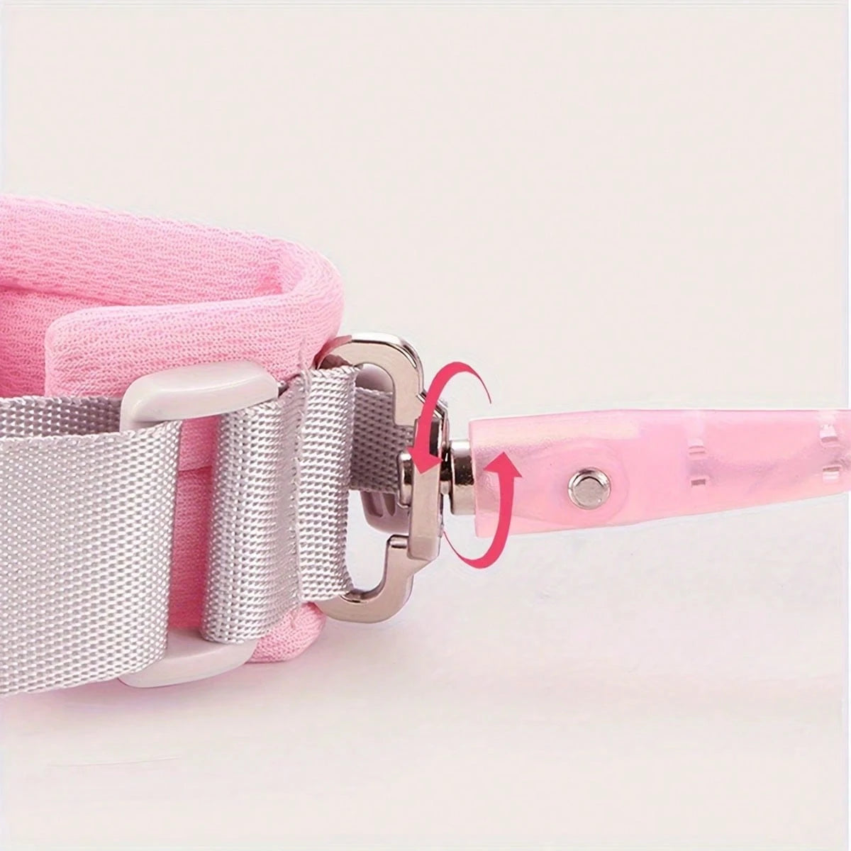 Children Anti-Lost Traction Rope, Suitable For Traveling With Kids; Baby Anti-Slip Rope And Anti-Slip Wristband Dual-Purpose Design; Multifunctional Traction Spring Rope