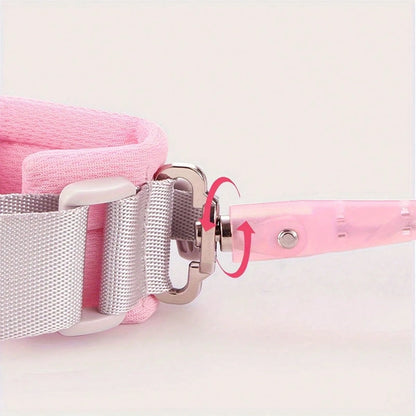 Children Anti-Lost Traction Rope, Suitable For Traveling With Kids; Baby Anti-Slip Rope And Anti-Slip Wristband Dual-Purpose Design; Multifunctional Traction Spring Rope