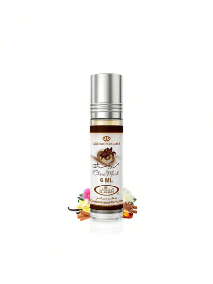 Choco Musk Mini Roll On Perfume Oil 6ml- Travel Size- Alcohol-Free, Fragrance, Perfume, Unisex, Spray, Long Lasting, Parfum, Scent, Notes, Signature, Luxury, Gift, Collection, Classic, Set, Original