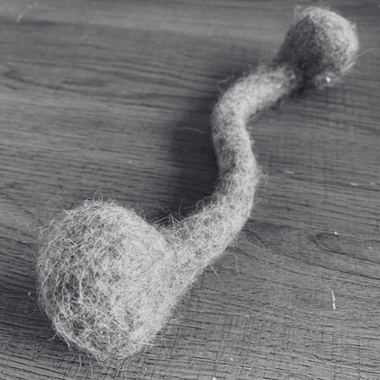 Ciao Gatto Hand Felted Under the Door Toy