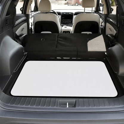 CKnight [Car Acessesories Trunk Mat]Quick Ship Layla Vibrant Palette Knife Impasto Art Car Trunk Mat