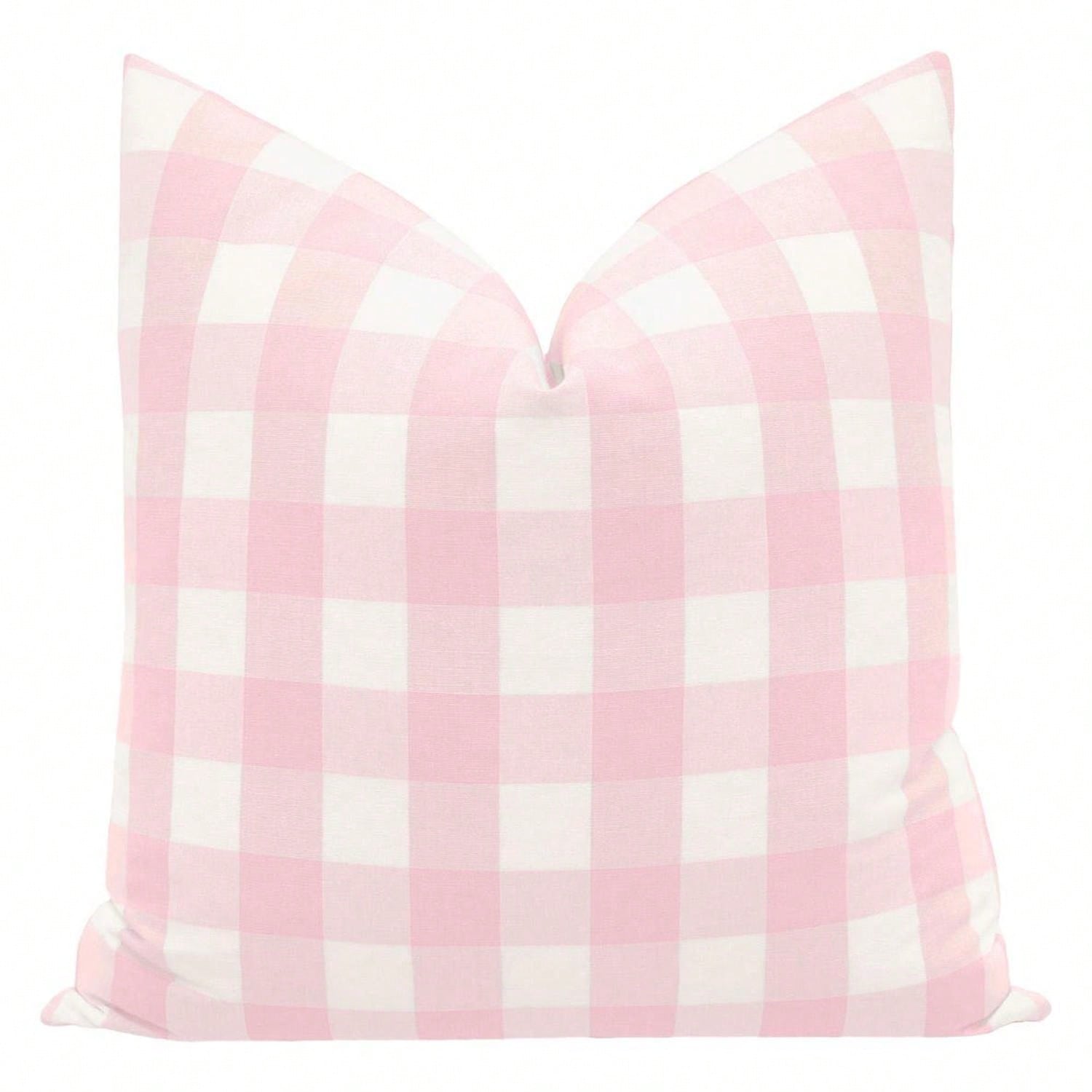 CKnight [Room Decor Pillow]Chaeston Check Primrose Buffa1lo Check Light Pink Room Throw Pillow