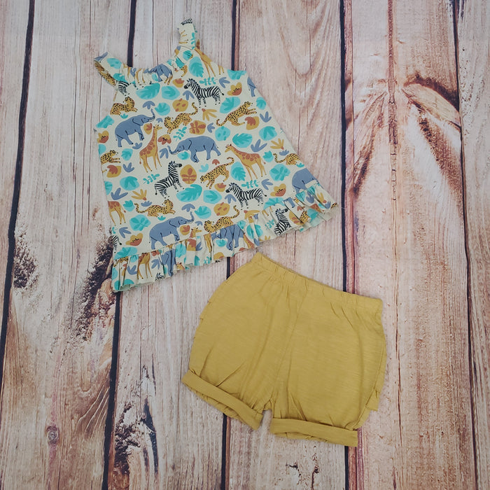CLEARANCE CR Sports Safari Print Swing Top with Bloomers