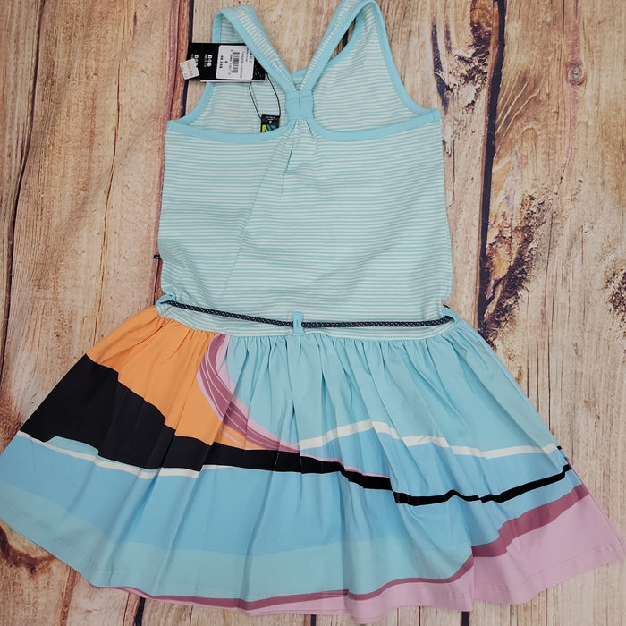 CLEARANCE NORUK TURQUOISE DRESS WITH PURSE BELT