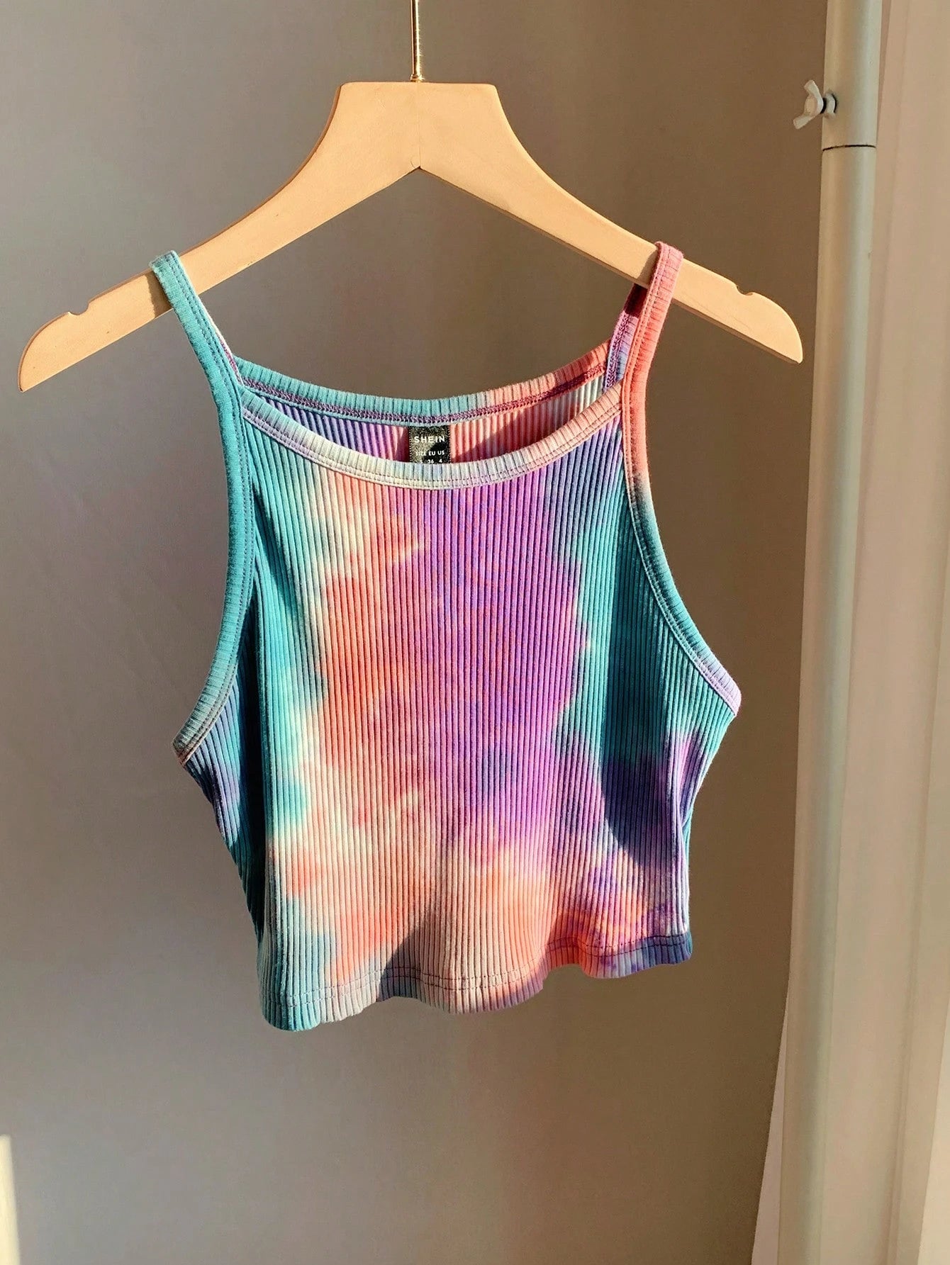 Comfortcana Women's Casual Tie-Dye Camisole Top, Summer
