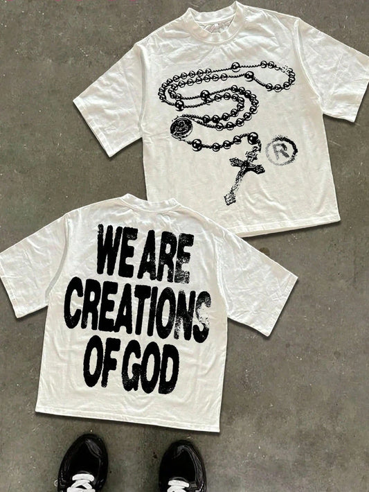 Cotton T-Shirt, Unisex Loose T-Shirt, Casual And Comfortable, Men's T-Shirt, Suitable For Casual Outings And Relaxing At Home