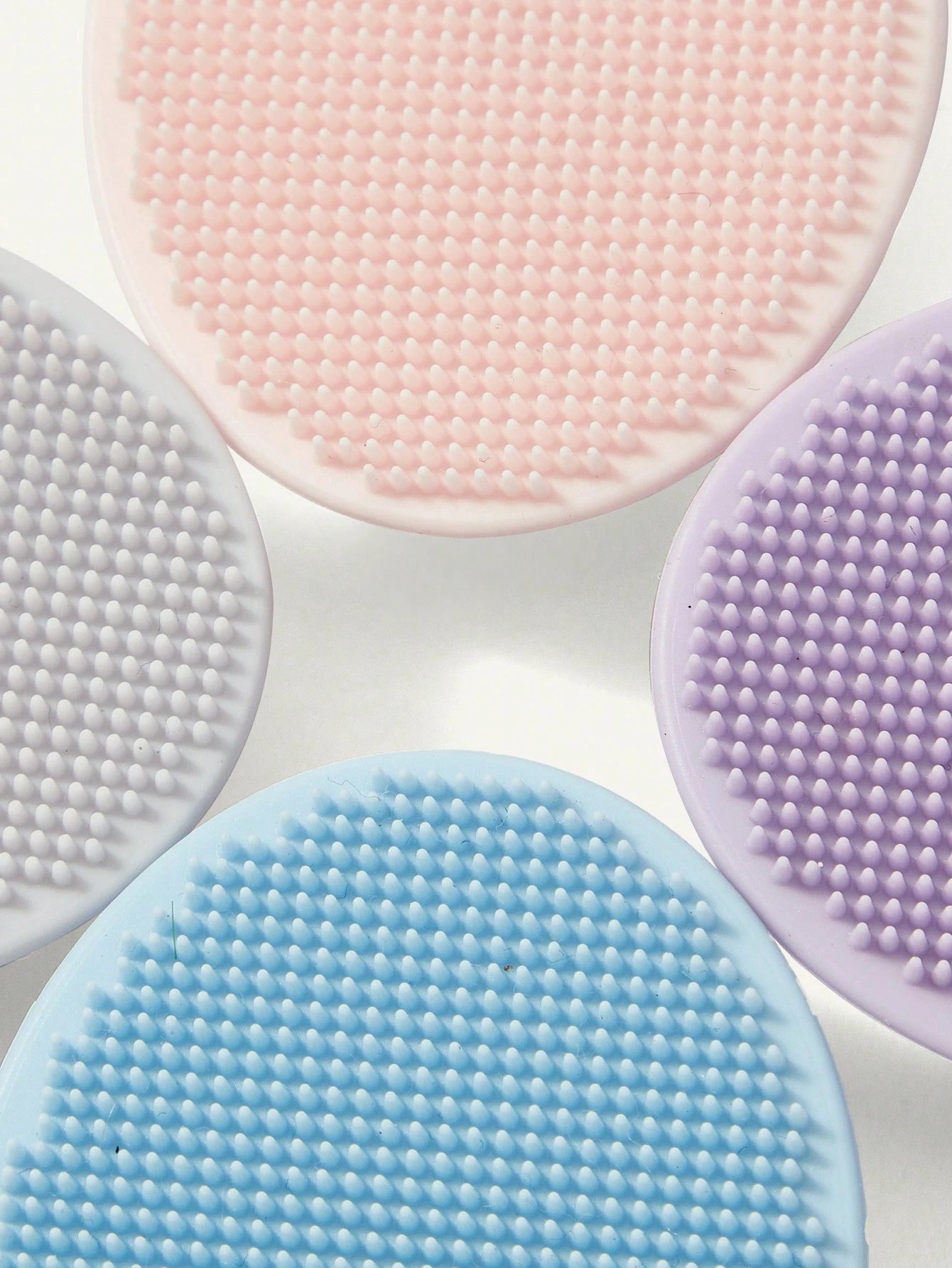 Cozy Pixies Cozycub Bathroom Items: Hair Brush + Silicone Brush, 4pcs/Set