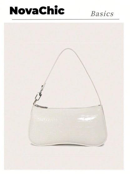 Crocodile Embossed Bag, Animal Print Women Bag