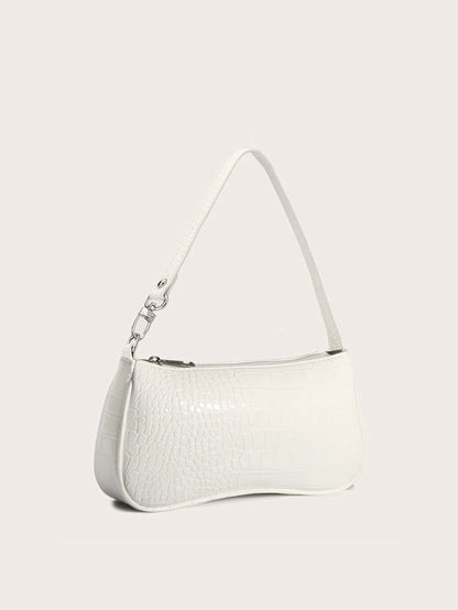 Crocodile Embossed Bag, Animal Print Women Bag