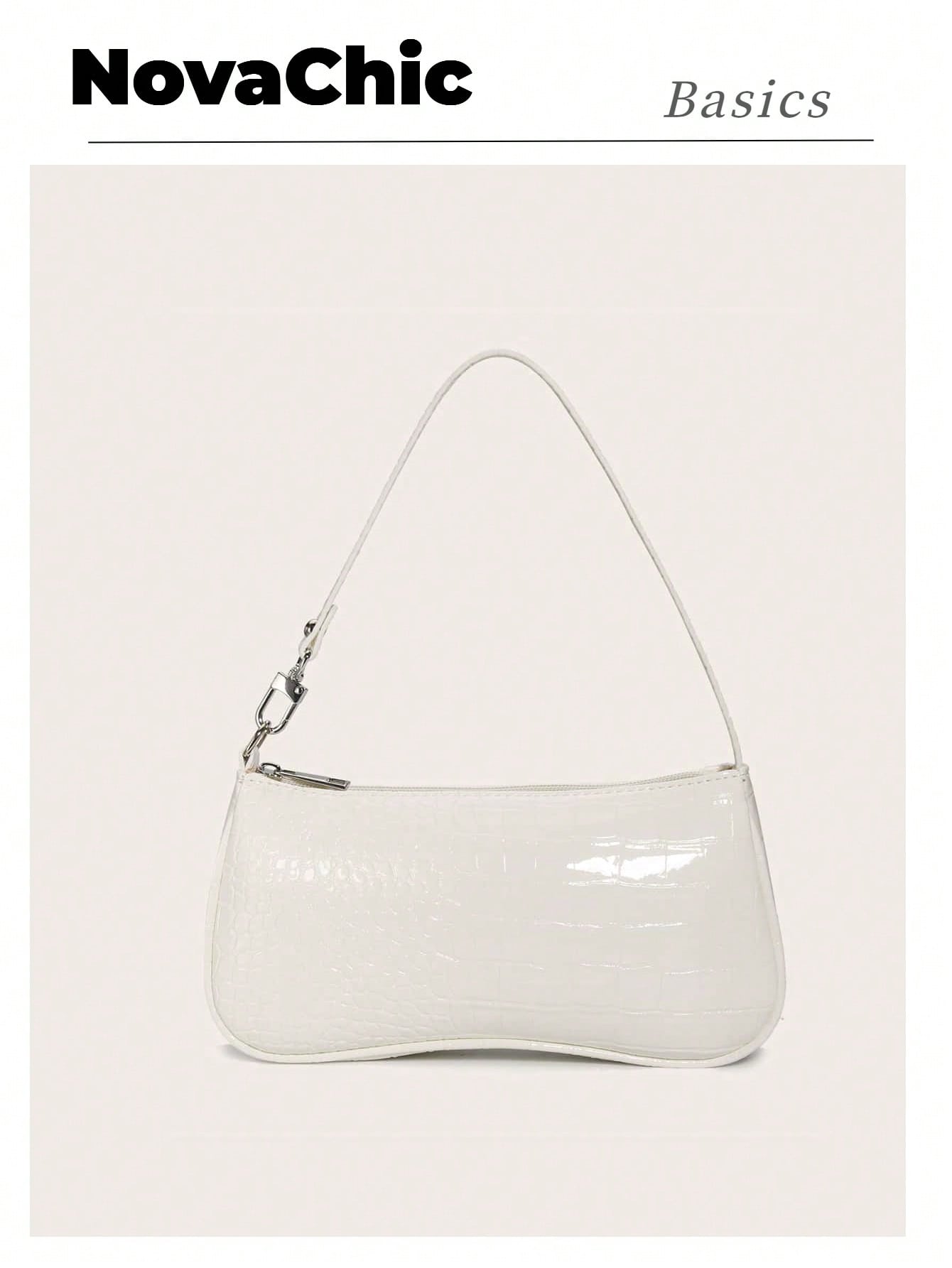Crocodile Embossed Bag, Animal Print Women Bag