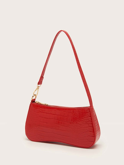 Crocodile Embossed Bag Matching, Bag, Gifts, Outfit,Perfect For Dress,Wedding Dress,Formal Dresses For Women,Prom Dress, Dress,Birthday Dress, Valentines