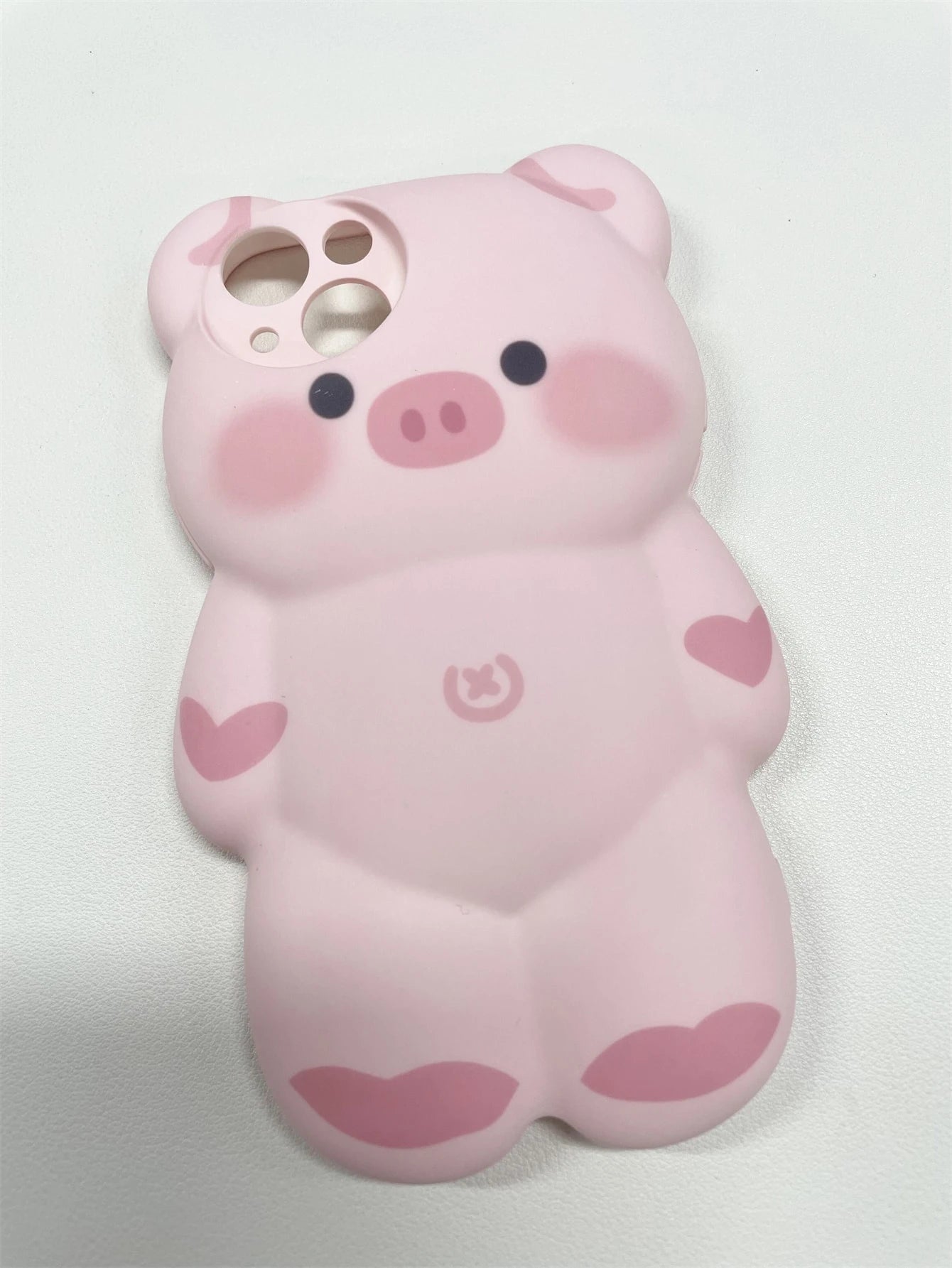 Cute Baby Pink Ins Korean Style Cartoon Lovely Pink 3d Pig Design Phone Case Compatible With IPhone 14 Pro Max/13/12/11 Kawaii Waterproof Shockproof Anti-Fall Scratch Resistant