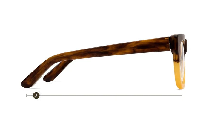 D28 Medium Frame| Reading Glasses, Gloss Black