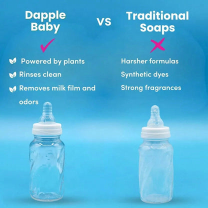 Dapple Baby Bottle & Dish Soap- Mango Melon Scent- 16.9 Fl Oz
